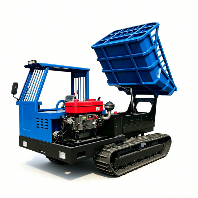 Dumper Perayap Jalur Karet 3 Ton