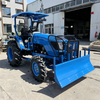 Traktor Biru 4WD 50HP dengan Peralatan Pertanian
