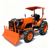 Traktor 4WD 50HP dengan Bilah Buldoser
