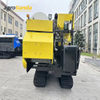 Pemanen Gabungan Padi 110HP dengan Crawler
