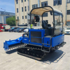 100HP & 120HP Crawler Cultivator Mesin Pertanian Track yang Kuat untuk Medan Berat