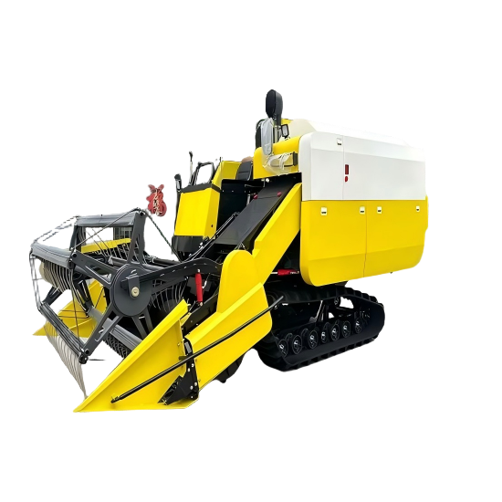 Pemanen Gabungan Padi 110HP dengan Crawler