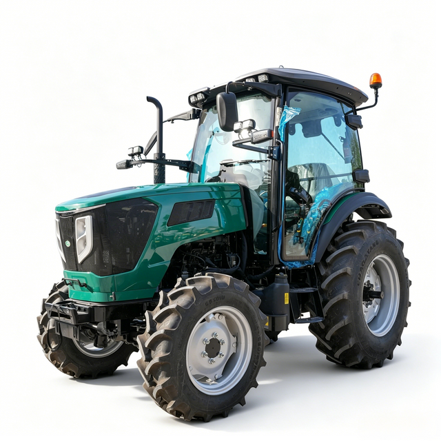 Traktor Tengah 4WD 90HP dengan kabin