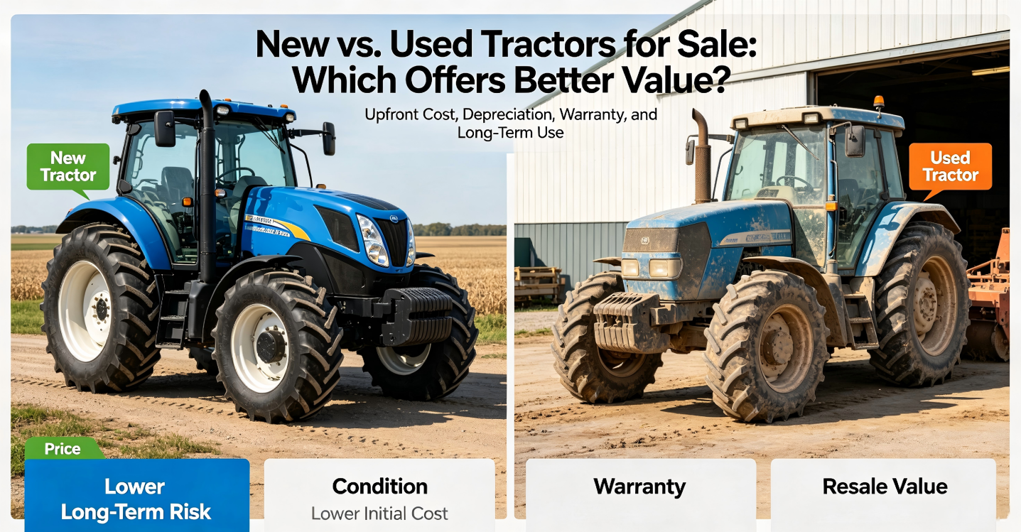traktor baru traktor bekas