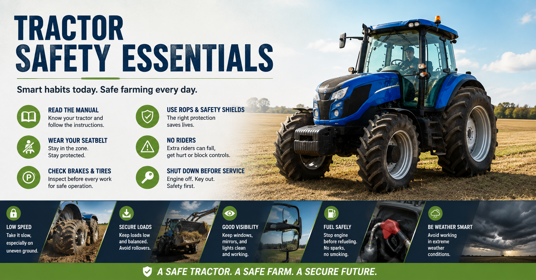 Hal Penting Keselamatan Traktor