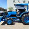 Traktor Biru 4WD 50HP dengan Peralatan Pertanian