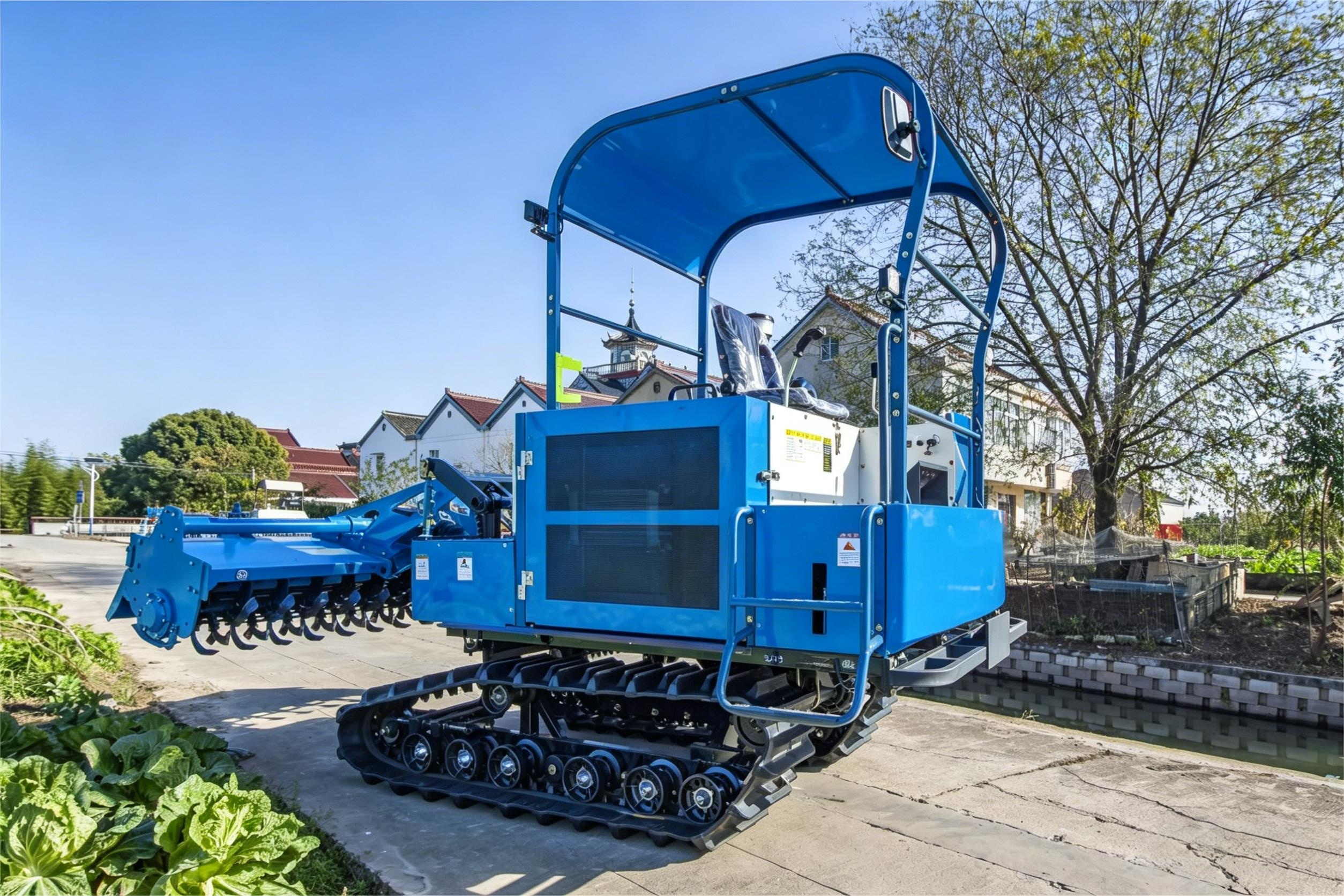 Traktor Berjalan Mini Roda Pertanian 102HP (5)