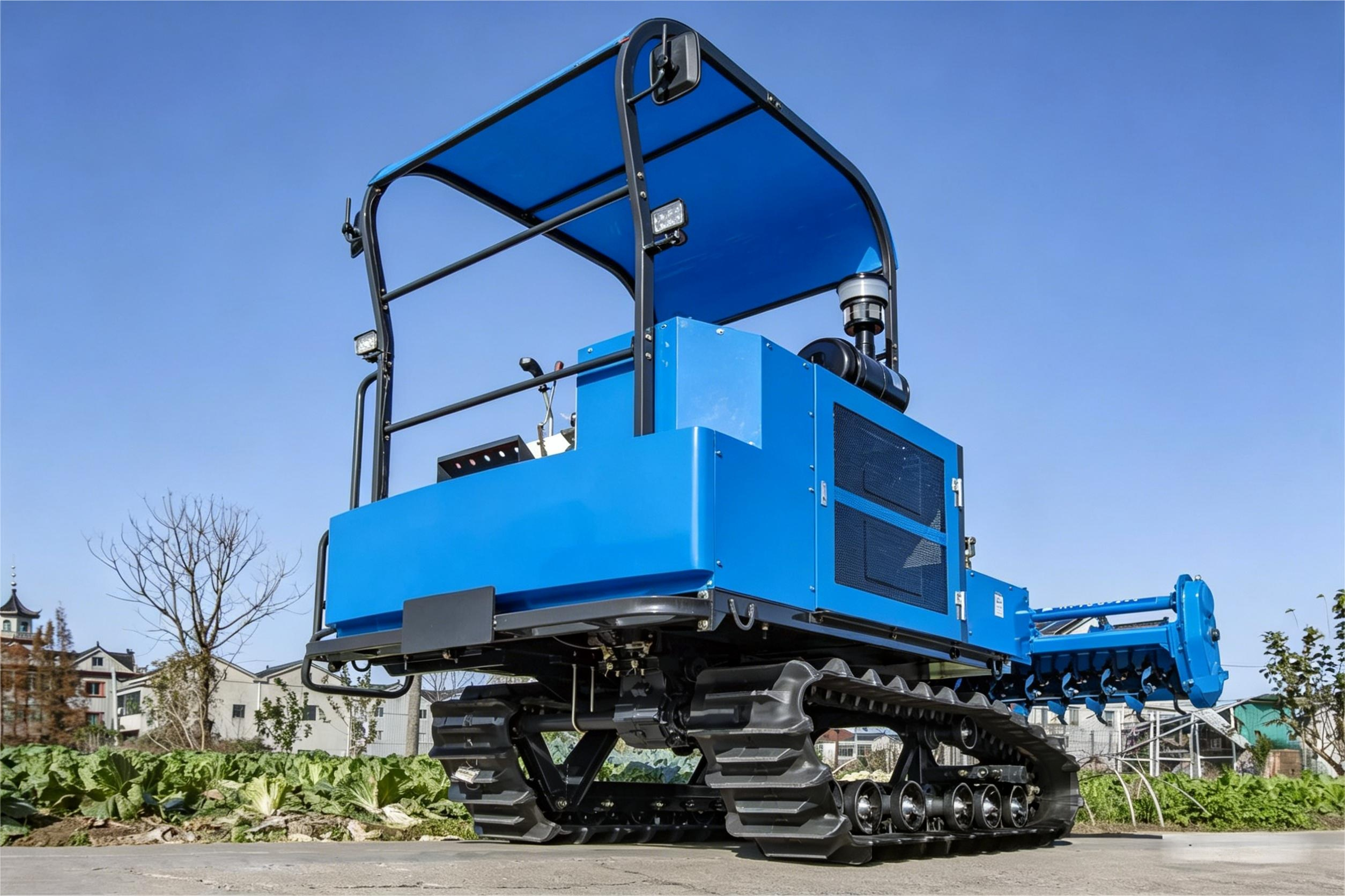Traktor Berjalan Mini Roda Pertanian 102HP (8)