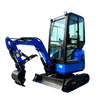 Ekskavator Mini dengan Kabin Tertutup