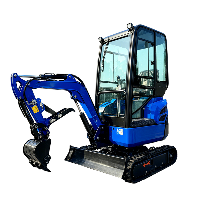 Ekskavator Mini dengan Kabin Tertutup