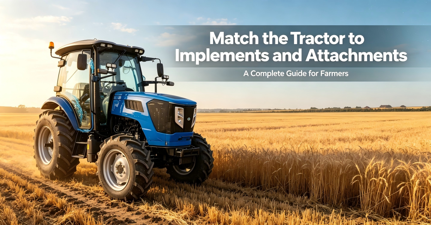 Cocokkan Traktor dengan Implementasi dan Perlengkapannya