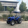 Traktor Mini Biru 4WD 90HP untuk Pertanian dan Lansekap