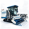4lz-6.0 Rice Combine Harvester dengan Kabin yang Disesuaikan 
