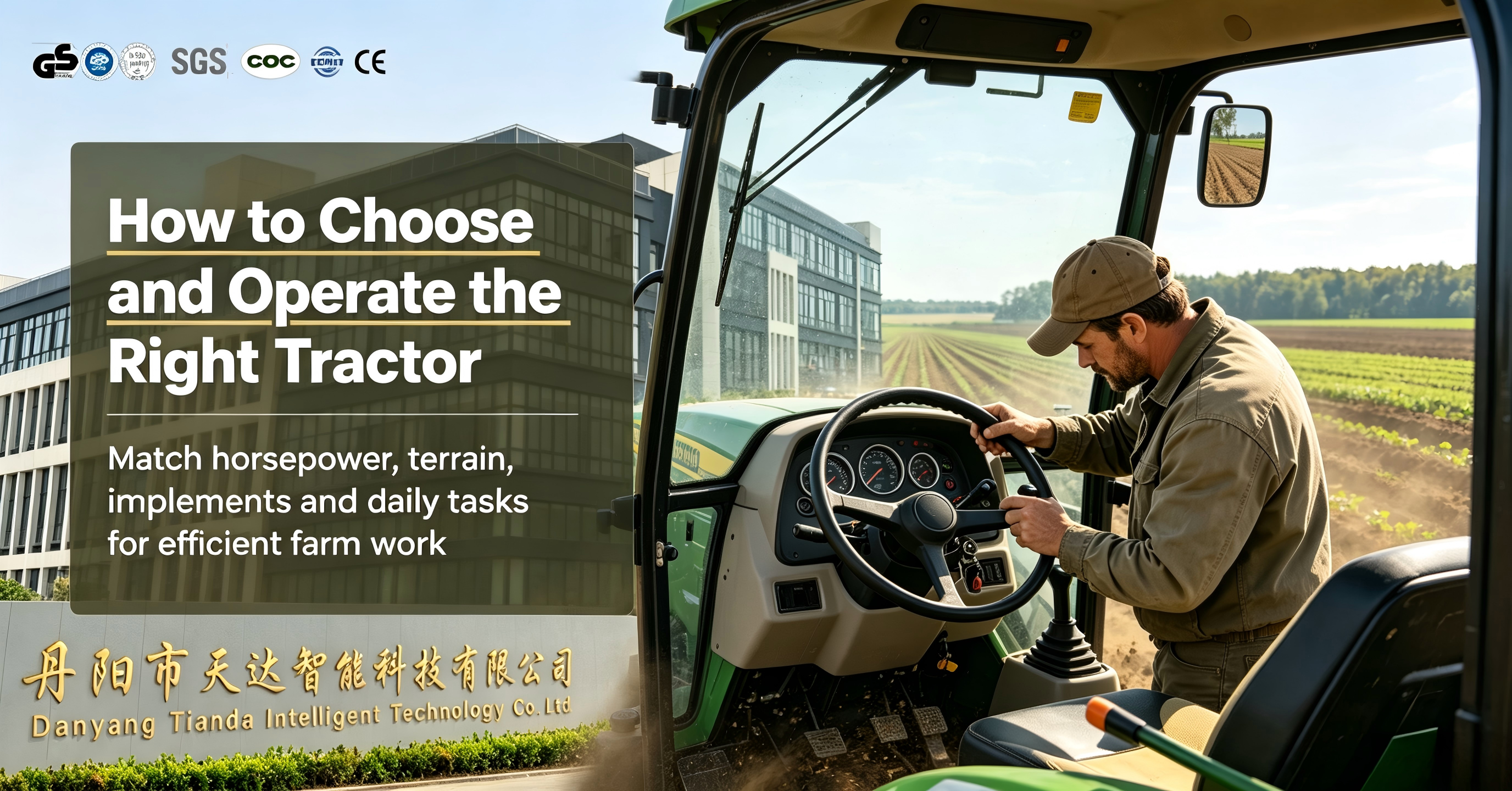 How to Choose and Operate the Right Tractor Cara Memilih dan Mengoperasikan Traktor yang Tepat