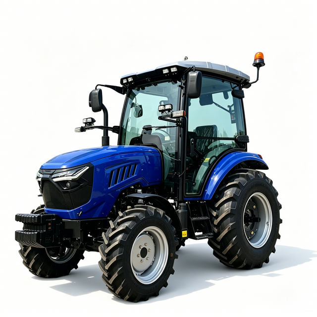 Traktor Pertanian 4WD 75HP dengan Kabin