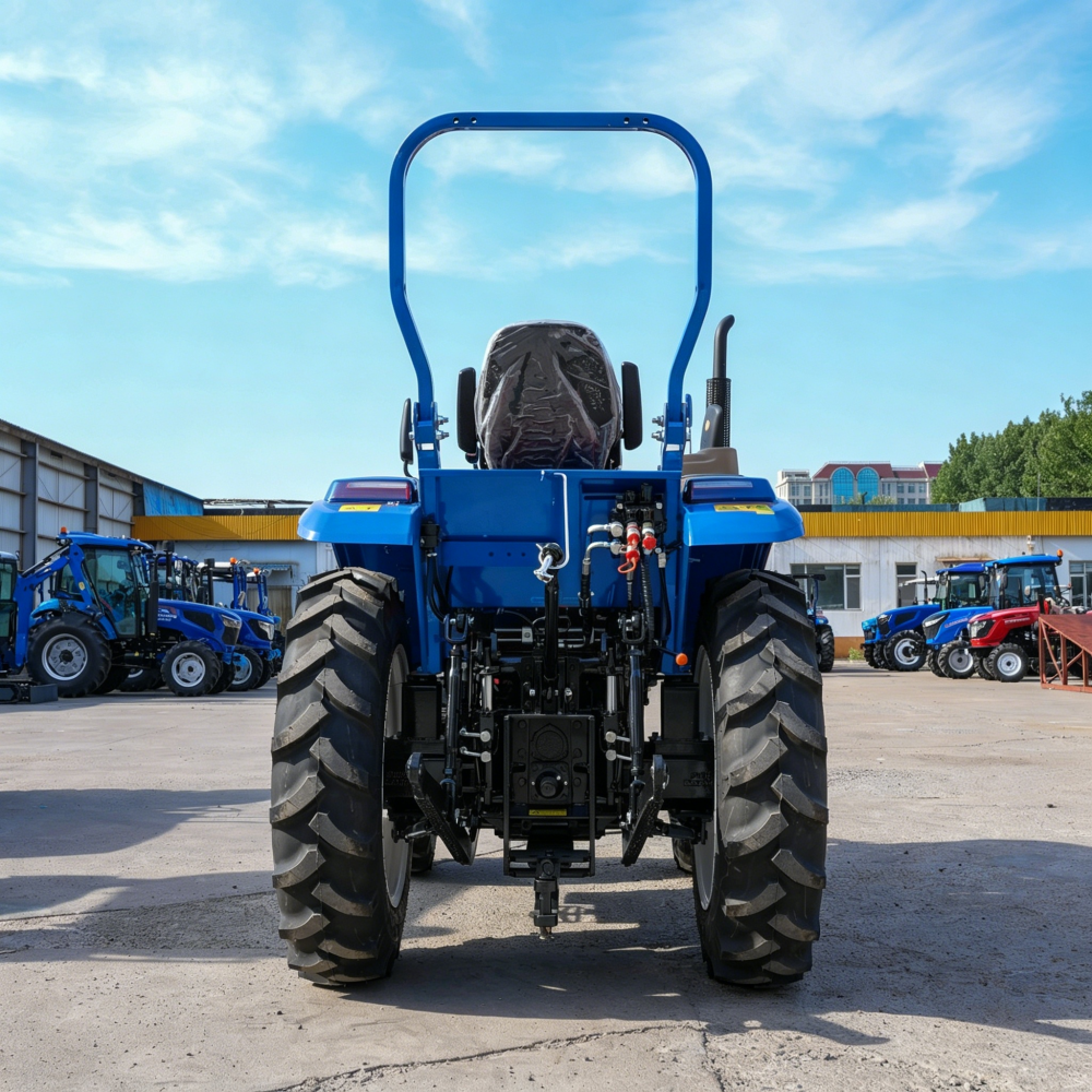 Traktor biru 40hp tanpa kabin (5)