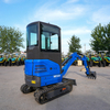 Ekskavator Mini dengan Kabin Tertutup