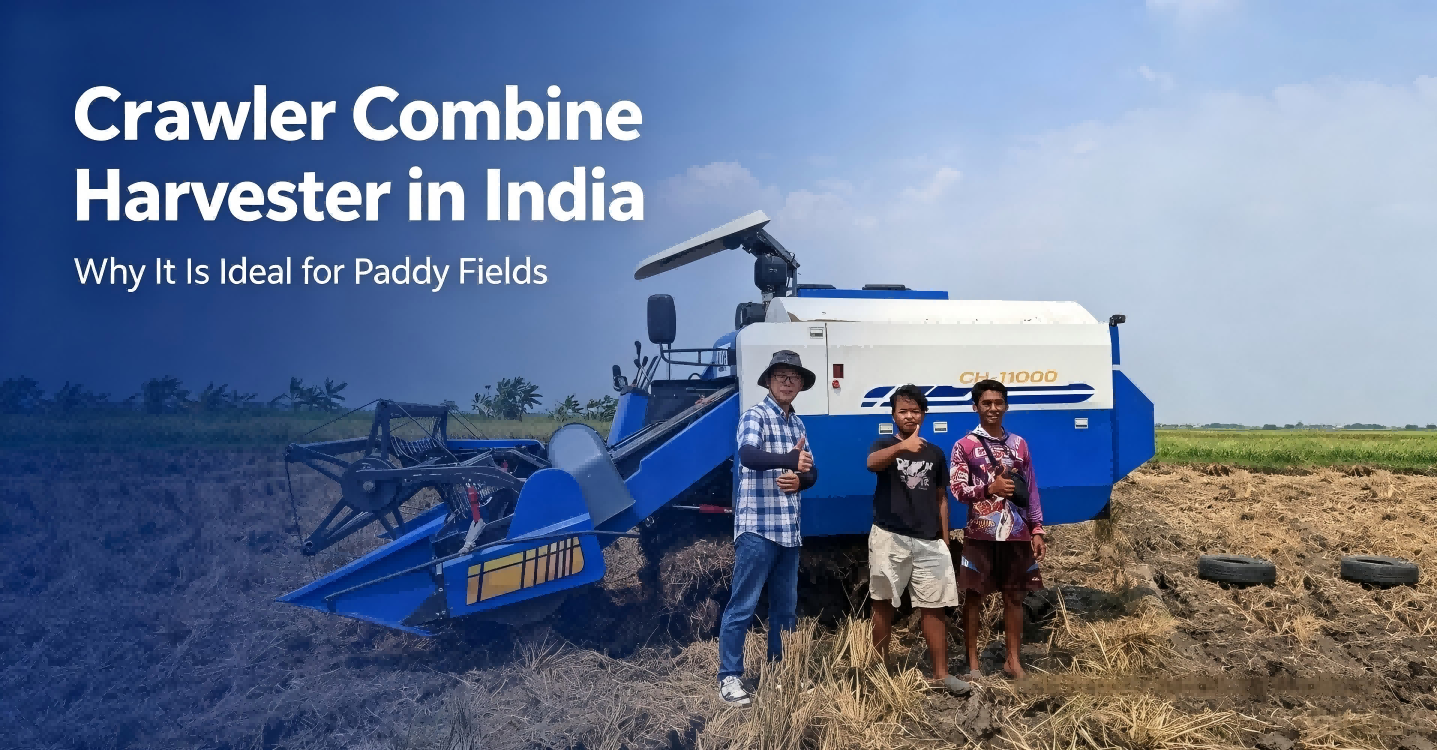 menggabungkan pemanen di India